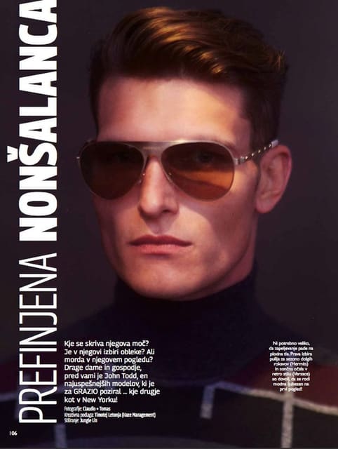 Nonsalanca for Grazia Slovenia Men by Cl... — Grazia Slovenia