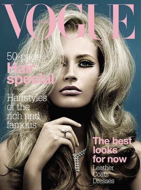 Vogue Australia May 2004 Cover with Anni... — Vogue Australia