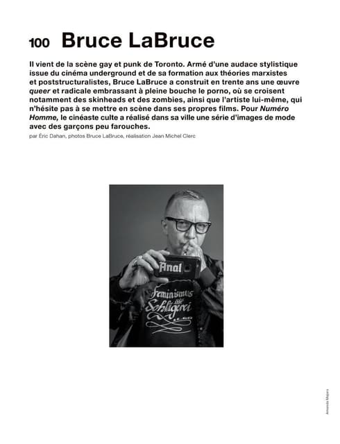 Bruce LaBruce — Numéro Homme
