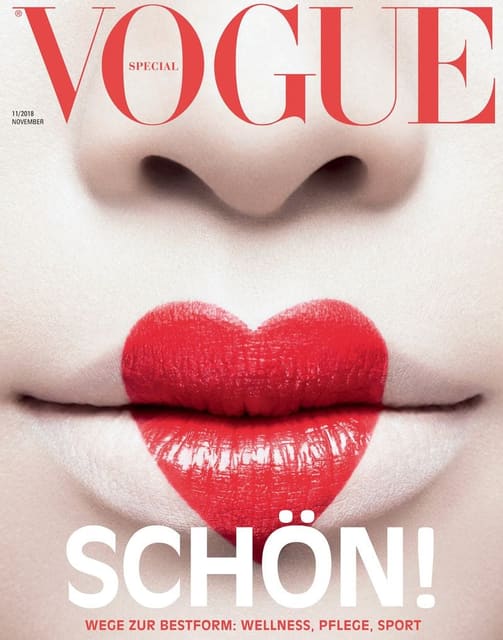 Schön! Vogue Germany Beauty Cover — Vogue Germany