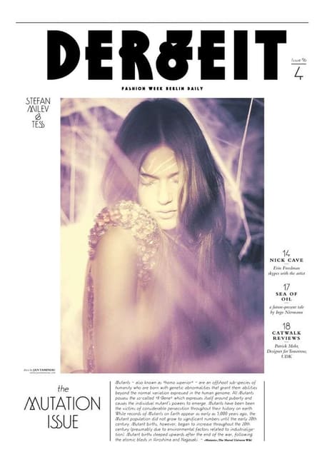 Zerzeit July 2010 Cover — DERZEIT