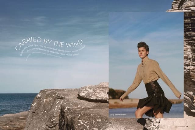 Carried by the Wind — Elle Indonesia