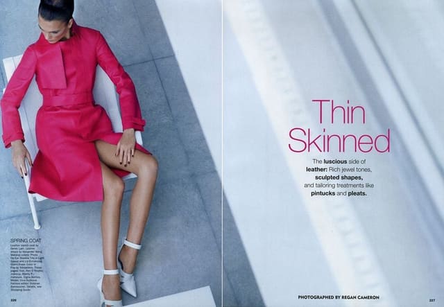 Thin Skinned — Allure Magazine