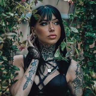 What types of posts maximize Gothic aesthetics (outfits, makeup, photography) on Instagram?