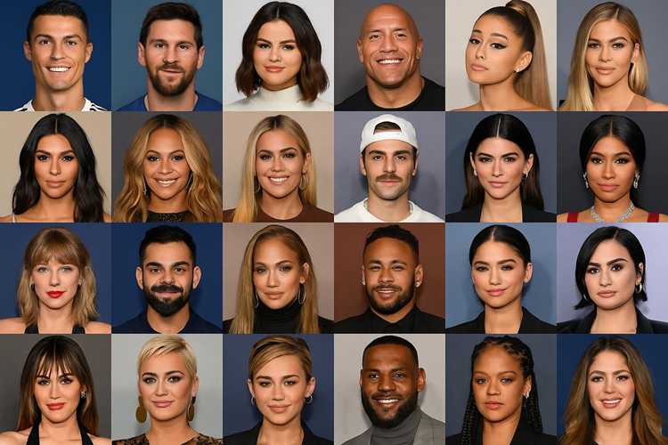 2025年葡萄牙 Instagram 顶级网红 20 强 2025年葡萄牙 Instagram 顶级网红 20 强